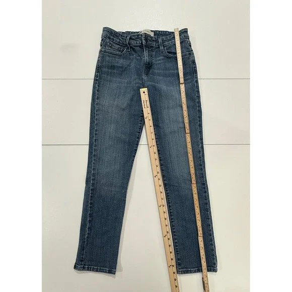 Levi's Womens Mid Rise Skinny Jeans Denim Size 28x32 Stretch Blue 257 - Picture 12 of 12